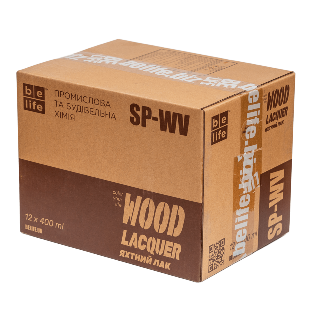 Акриловий яхтний лак Belife Wood Lacquer (глянцевий прозорий 530